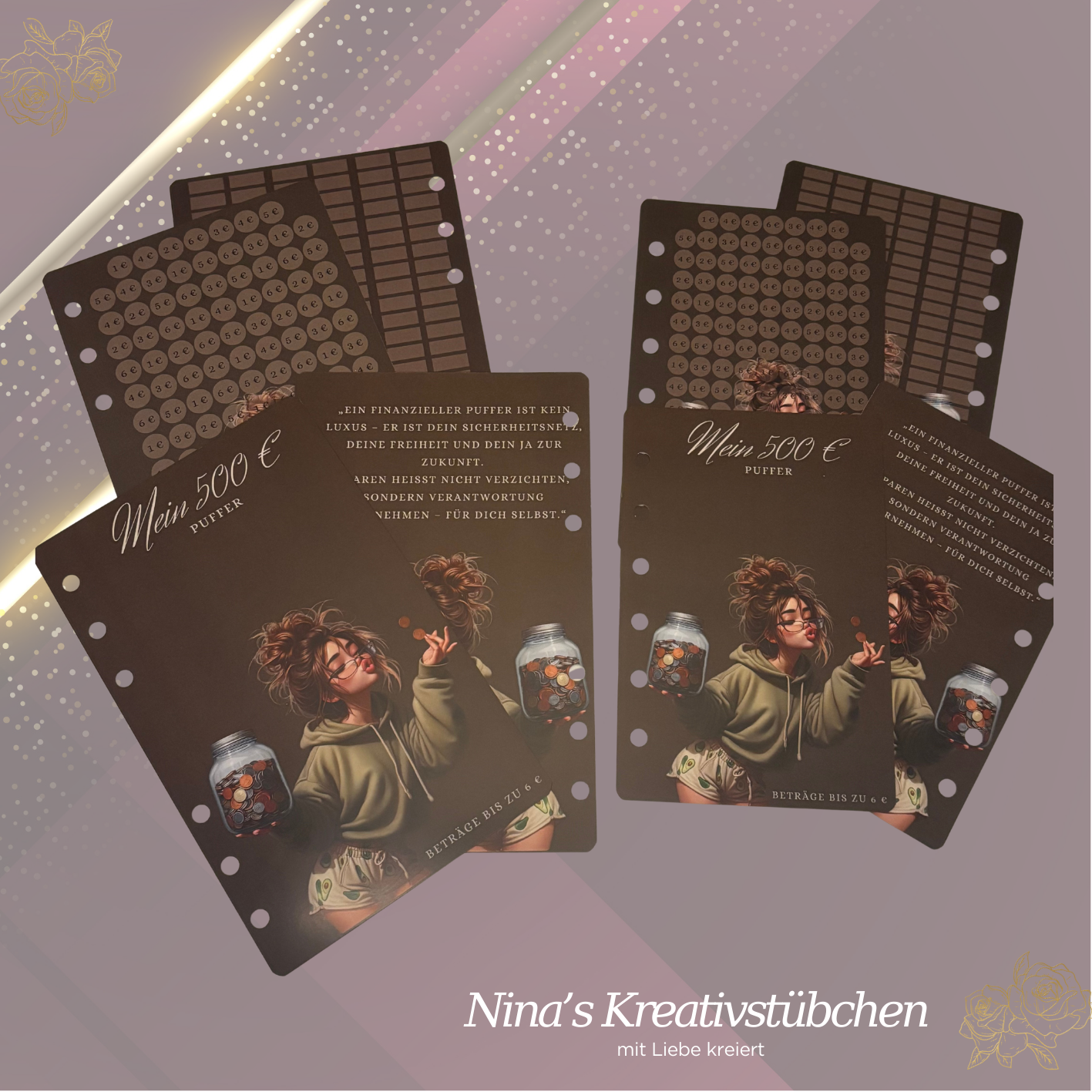 Mein 500 Euro Puffer I 500 € I 500 Euro I A6 I A7
