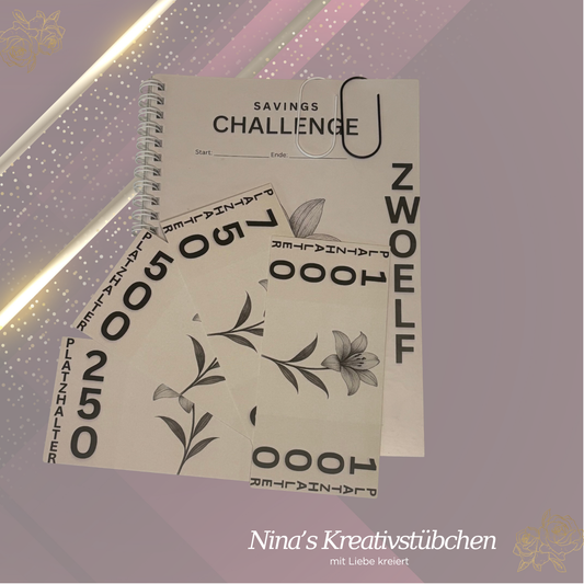 Savings Challenge ZWOELF I 15000 Euro I 15000 € I A5 I 52 Seiten