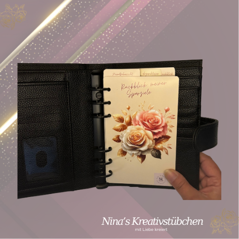 Rückblick meiner Sparziele I Trennblätter A6 I Set für 1 Jahr