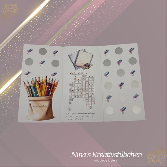 Schulbedarf -Federmäppchen, Stifte, Blöcke & co. I A6