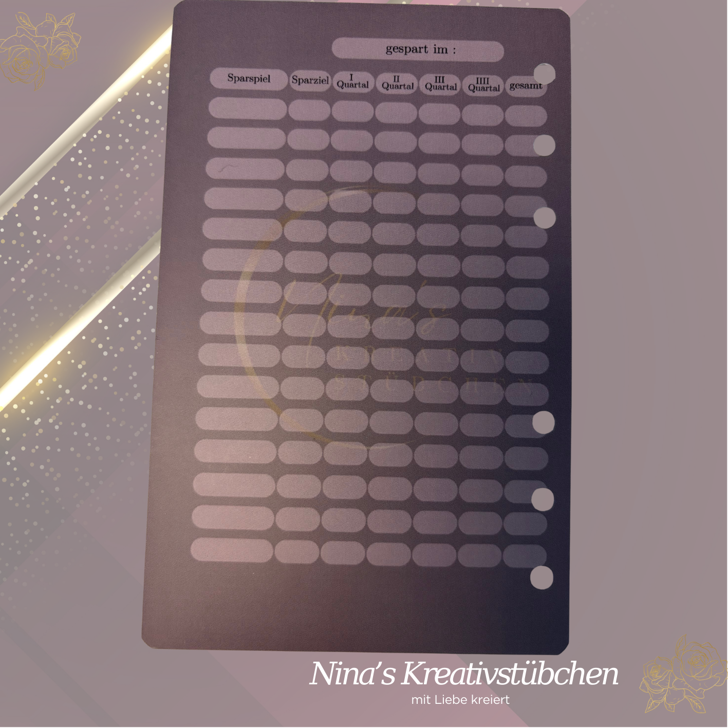 Deckblatt "Nina's Kreativstübchen" I A6