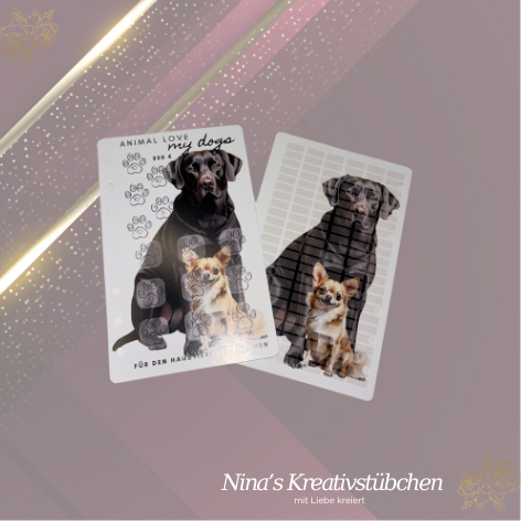 Animal love - my dogs I Bundle I Set I A6