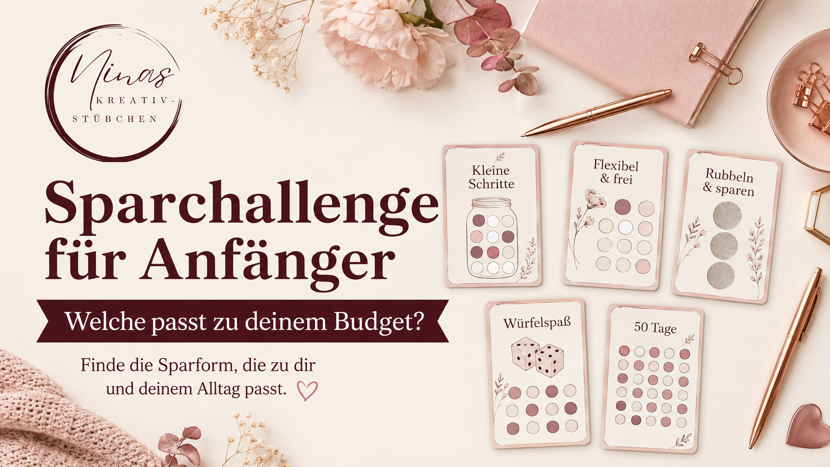 Sparchallenge für Anfänger: Welche passt zu deinem Budget?