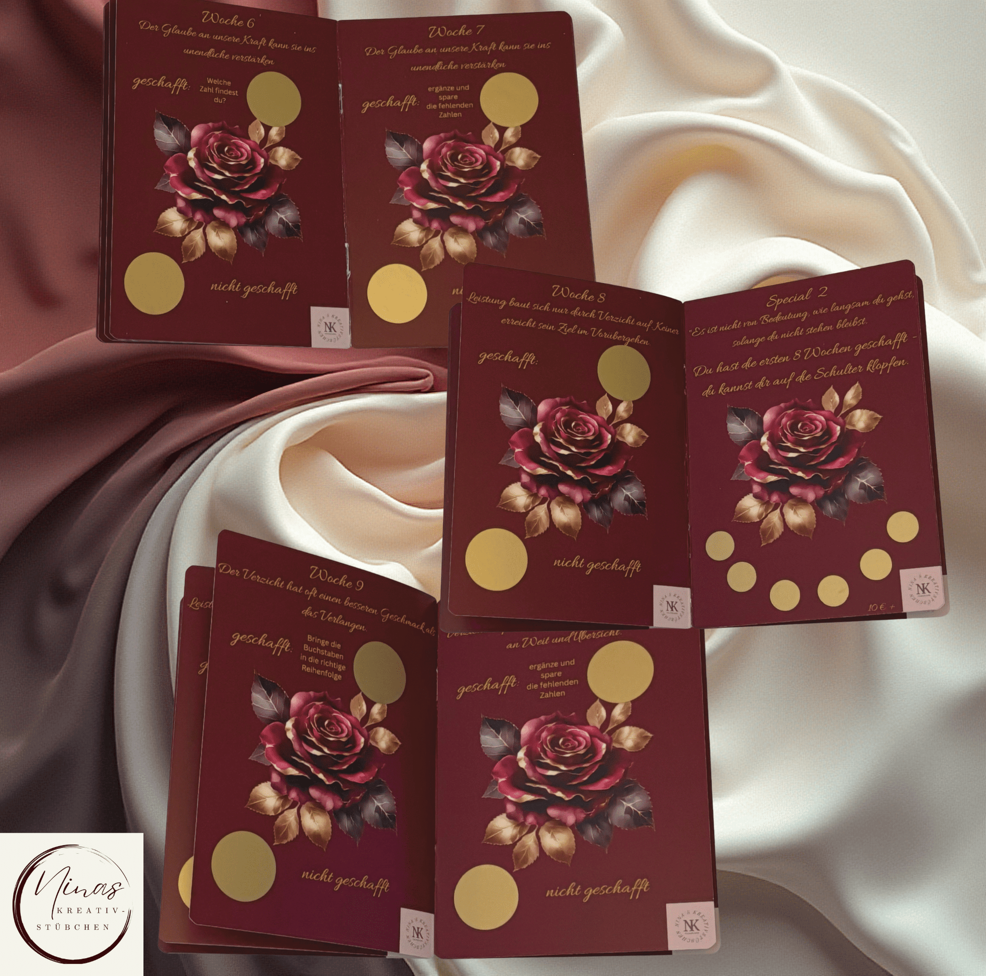 12 Wochen Verzicht I A6 I Bundle I Set - Nina's Kreativstübchen