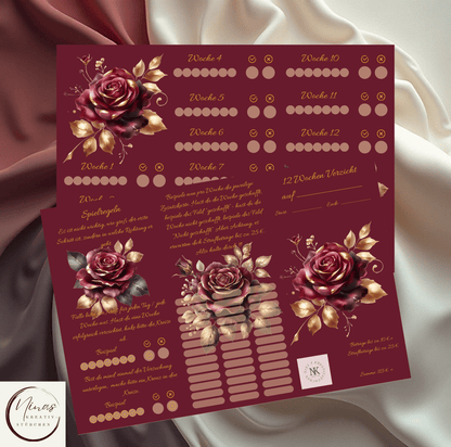 12 Wochen Verzicht I A6 I Bundle I Set - Nina's Kreativstübchen