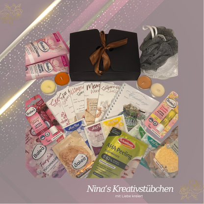 Die Wohlfühlsparbox I 6 Selfcare-Challenges für Körper, Seele & Notgroschen inkl. 5 Extra's