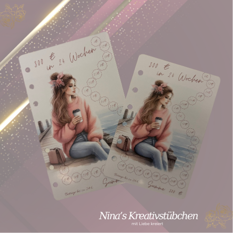 300 € in 24 Wochen I 300 € I 300 Euro I A6 I A7