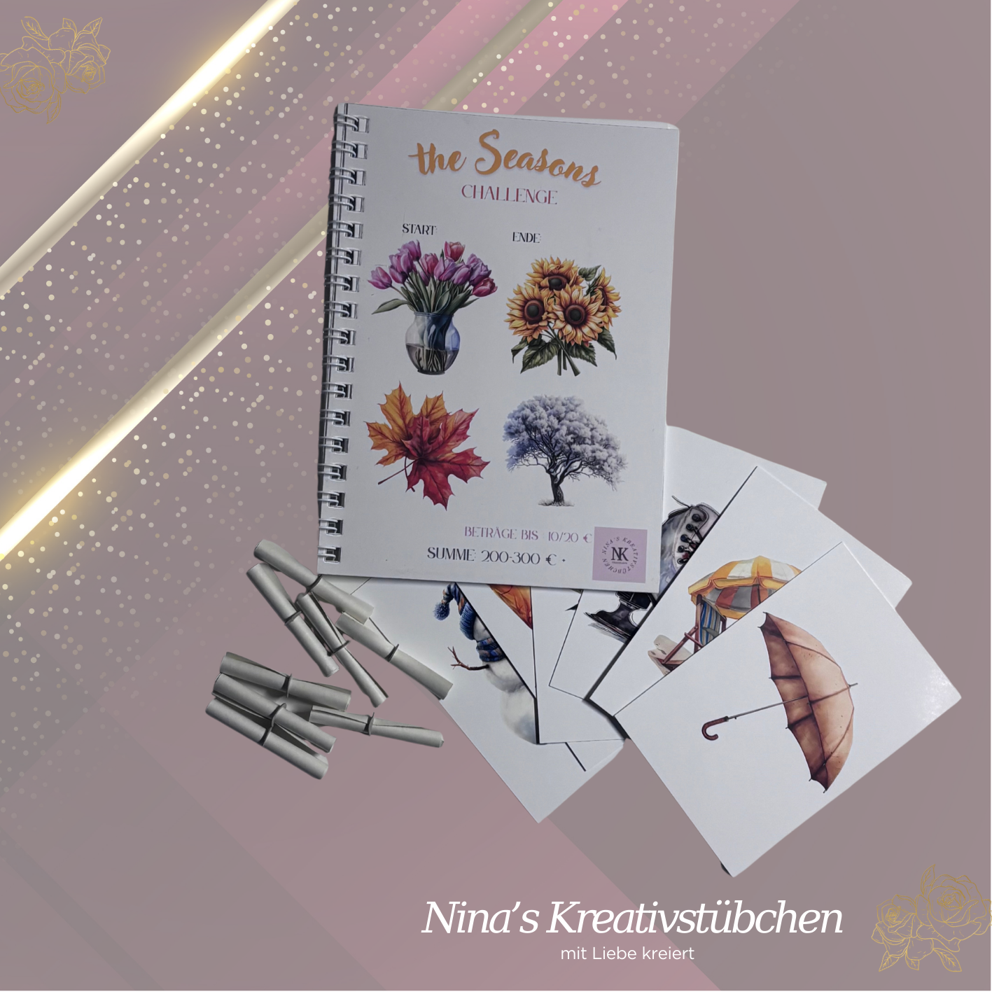 the Seasons I Jahreschallenge I die Jahreszeiten  I A6