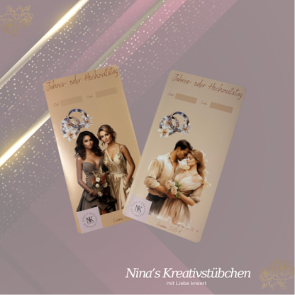 Jahres-oder Hochzeitstag I A6