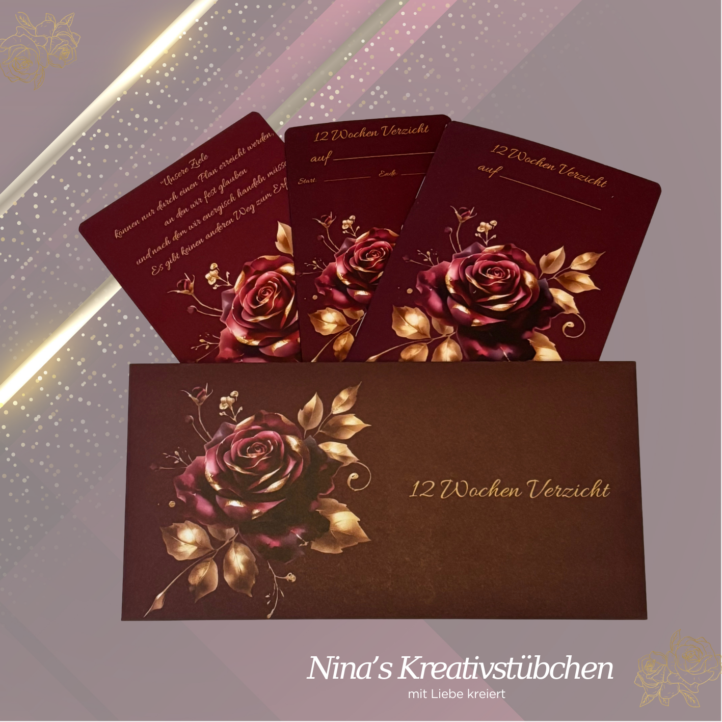 12 Wochen Verzicht I A6 I Bundle I Set