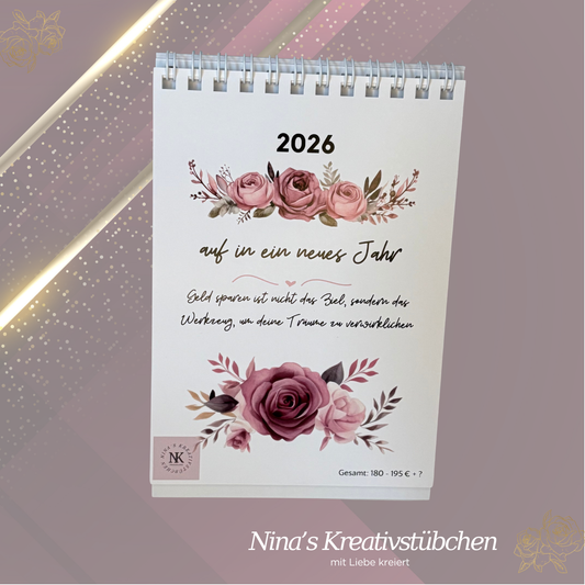 Tischkalender 2026 I Jahreskalender 2026 I Ausverkauf