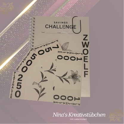 Savings Challenge ZWOELF I  15000 Euro I 15000 € I A5 I 52 Seiten