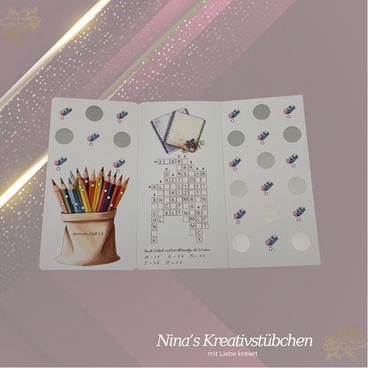 Schulbedarf -Federmäppchen, Stifte, Blöcke & co. I A6