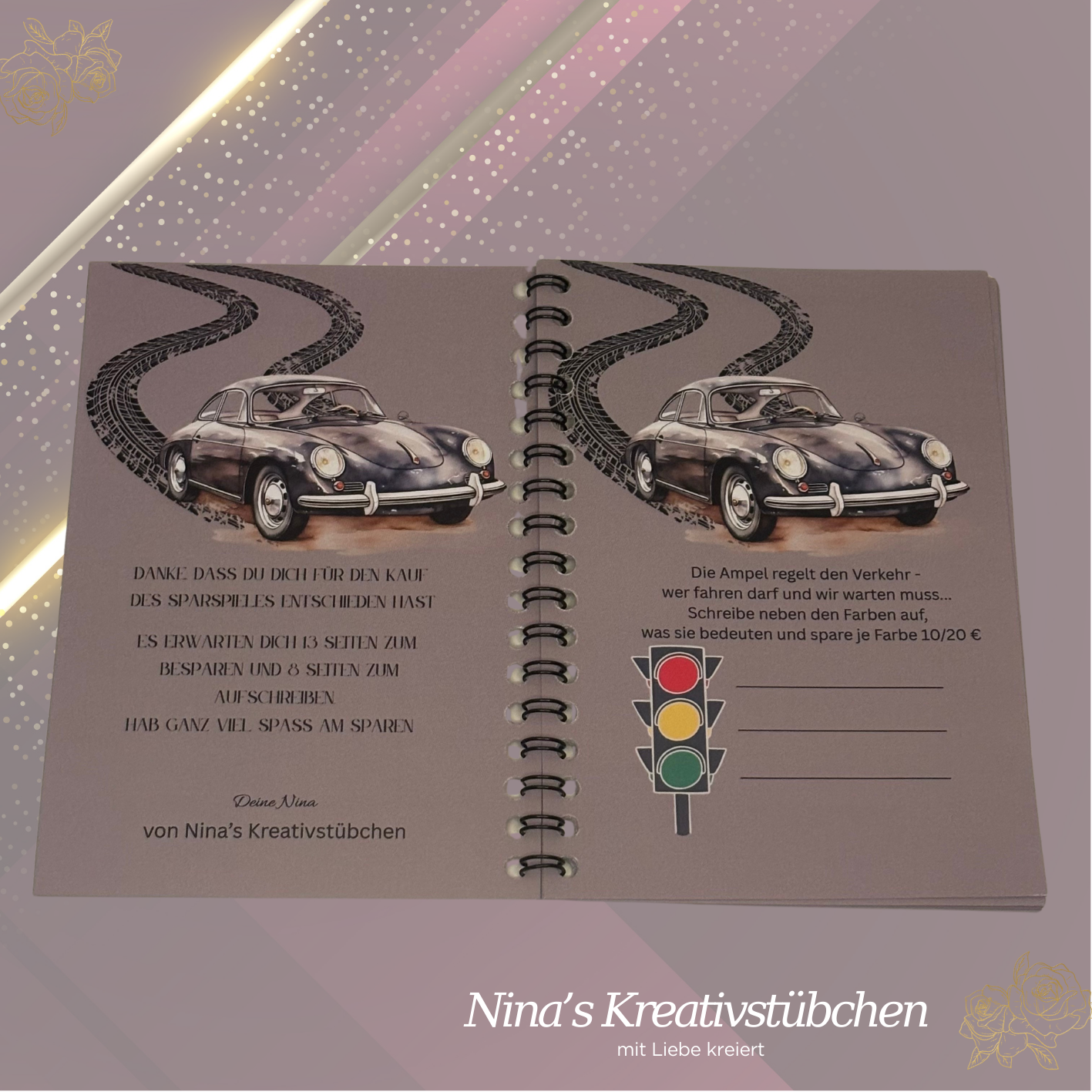 Cash für den Crash-Kurs- die Führerscheinchallenge I Führerschein I A6 I 24 Seiten