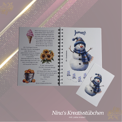 the Seasons I Jahreschallenge I die Jahreszeiten  I A6