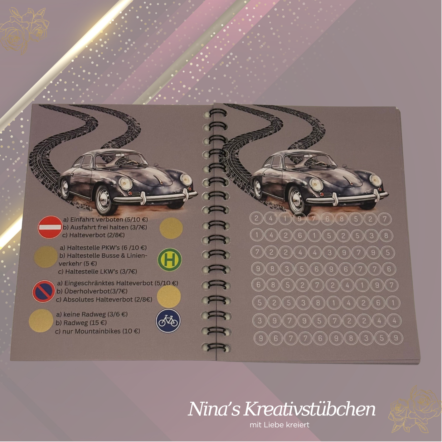 Cash für den Crash-Kurs- die Führerscheinchallenge I Führerschein I A6 I 24 Seiten