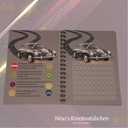 Cash für den Crash-Kurs- die Führerscheinchallenge I Führerschein I A6 I 24 Seiten