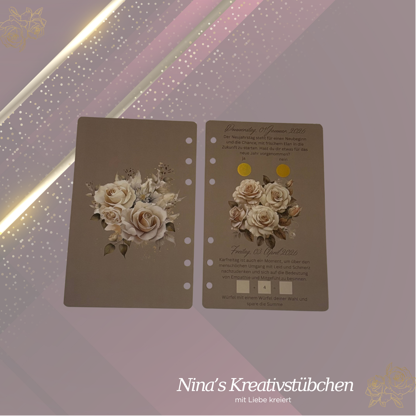 Feiertagssparer 2026 I Feiertagssparer I A6 I A7