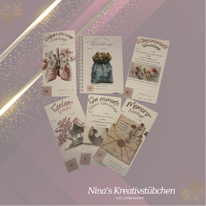 Die Wohlfühlsparbox I 6 Selfcare-Challenges für Körper, Seele & Notgroschen inkl. 5 Extra's