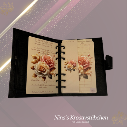 Rückblick meiner Sparziele  I Trennblätter A6 I Set für 1 Jahr