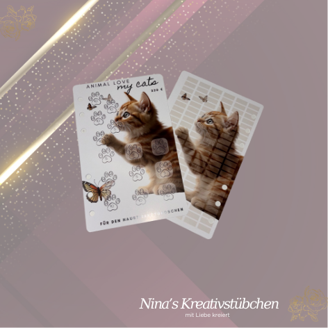 Animal love - my cats I Bundle I Set I A6