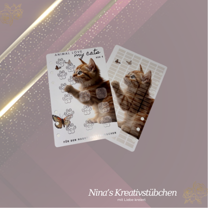Animal love - my cats I Bundle I Set I A6