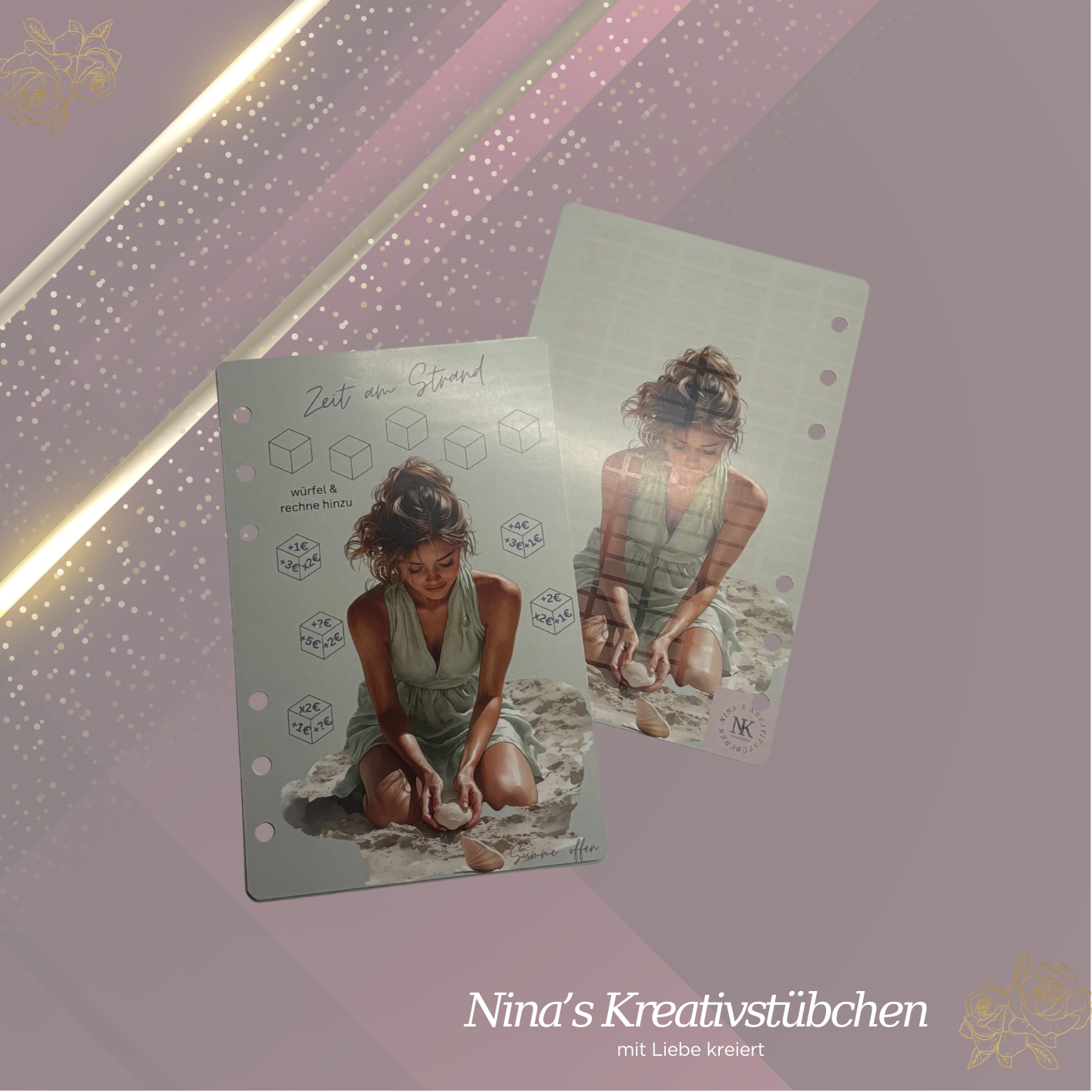 Zeit am Strand I A6 I A7