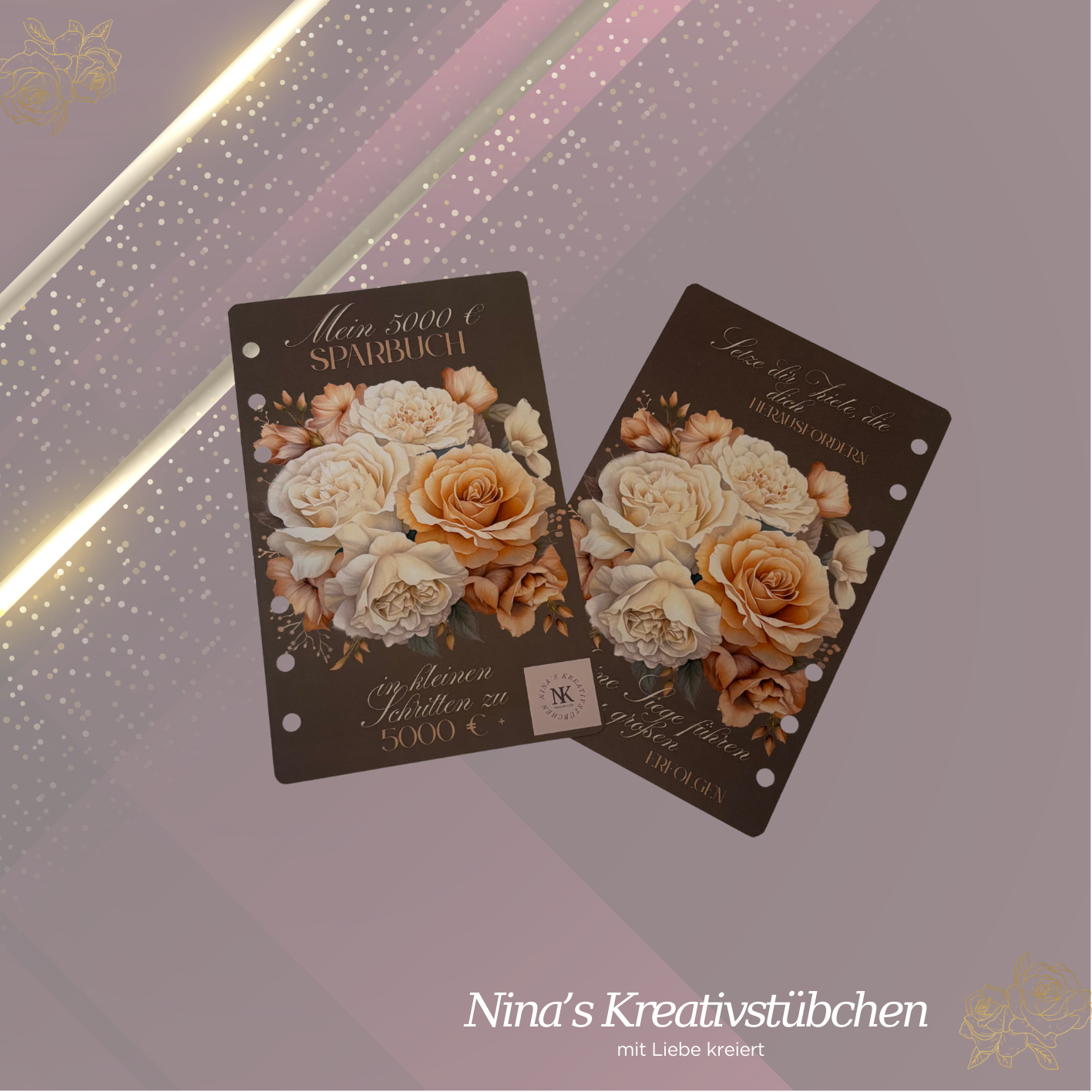 Mein 5000 € Sparbuch I  5000 Euro I 5000 € I A5 - 52 Seiten