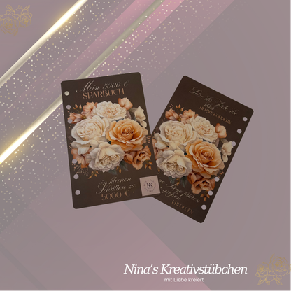 Mein 5000 € Sparbuch I  5000 Euro I 5000 € I A5 - 52 Seiten