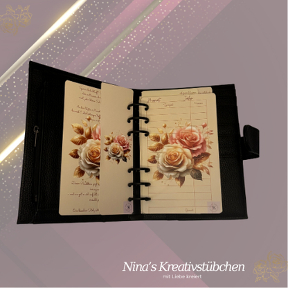 Rückblick meiner Sparziele  I Trennblätter A6 I Set für 1 Jahr