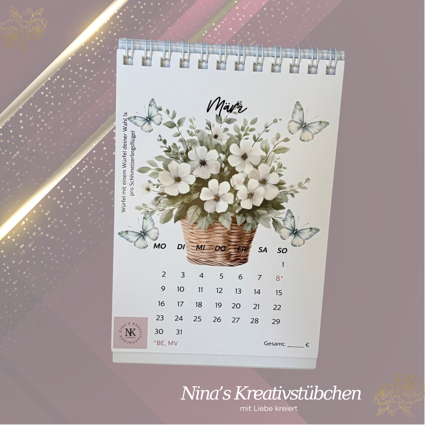 Tischkalender 2026 I Jahreskalender 2026 I Ausverkauf