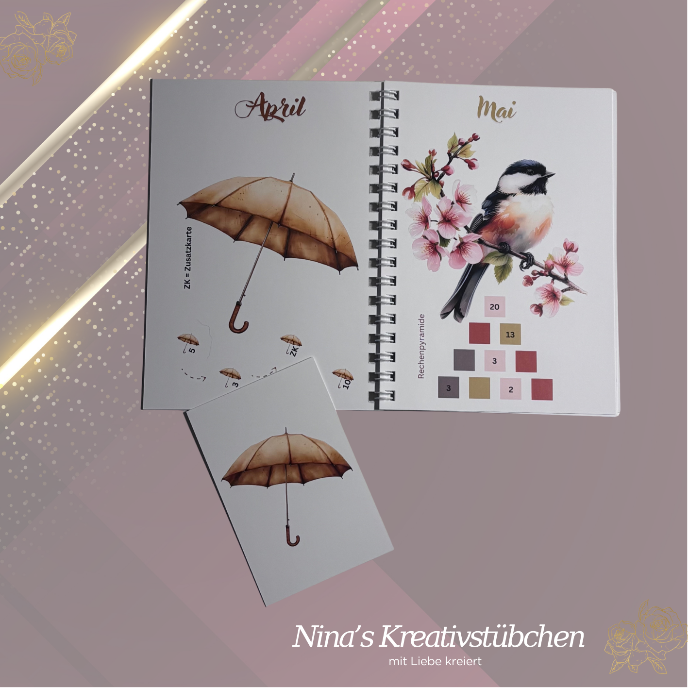 the Seasons I Jahreschallenge I die Jahreszeiten  I A6