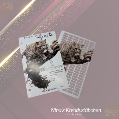 Animal love - my cats I Bundle I Set I A6