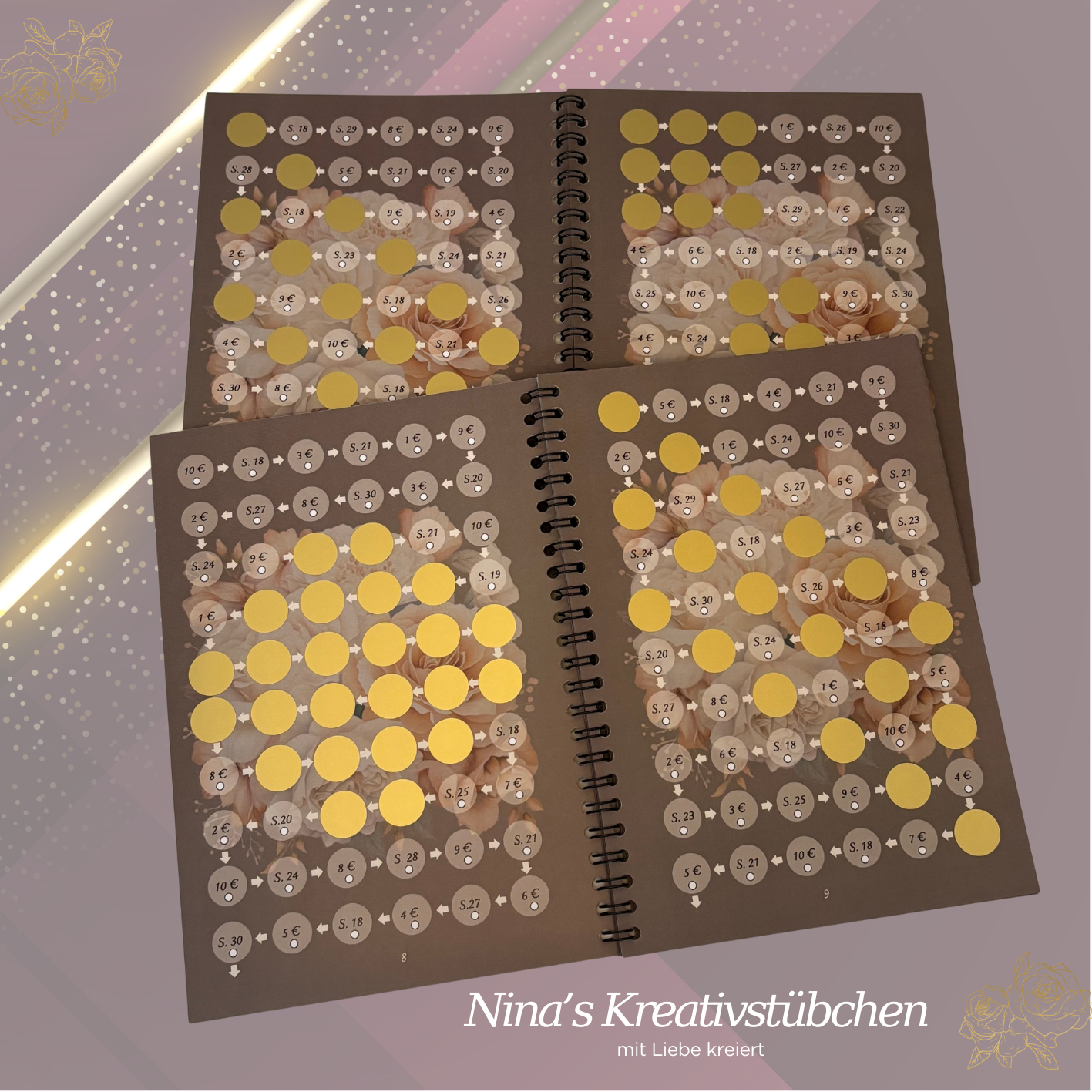 Mein 5000 € Sparbuch I  5000 Euro I 5000 € I A5 - 52 Seiten