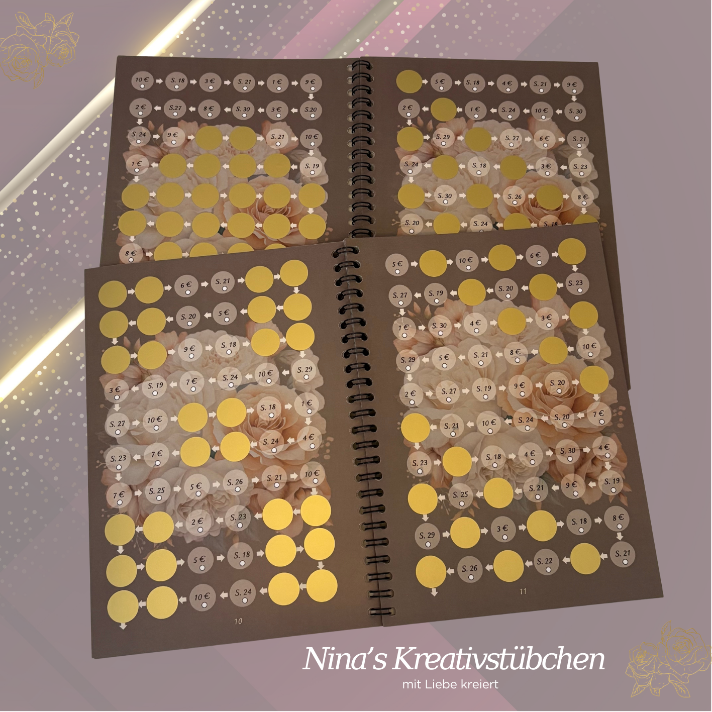 Mein 5000 € Sparbuch I  5000 Euro I 5000 € I A5 - 52 Seiten