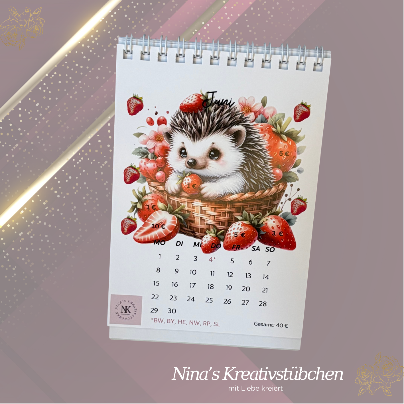 Tischkalender 2026 I Jahreskalender 2026 I Ausverkauf