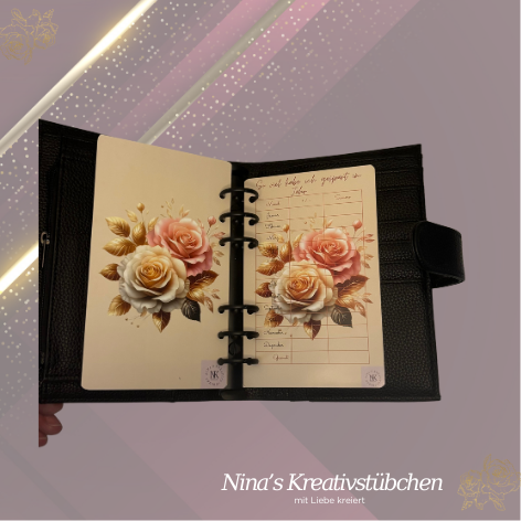 Rückblick meiner Sparziele  I Trennblätter A6 I Set für 1 Jahr