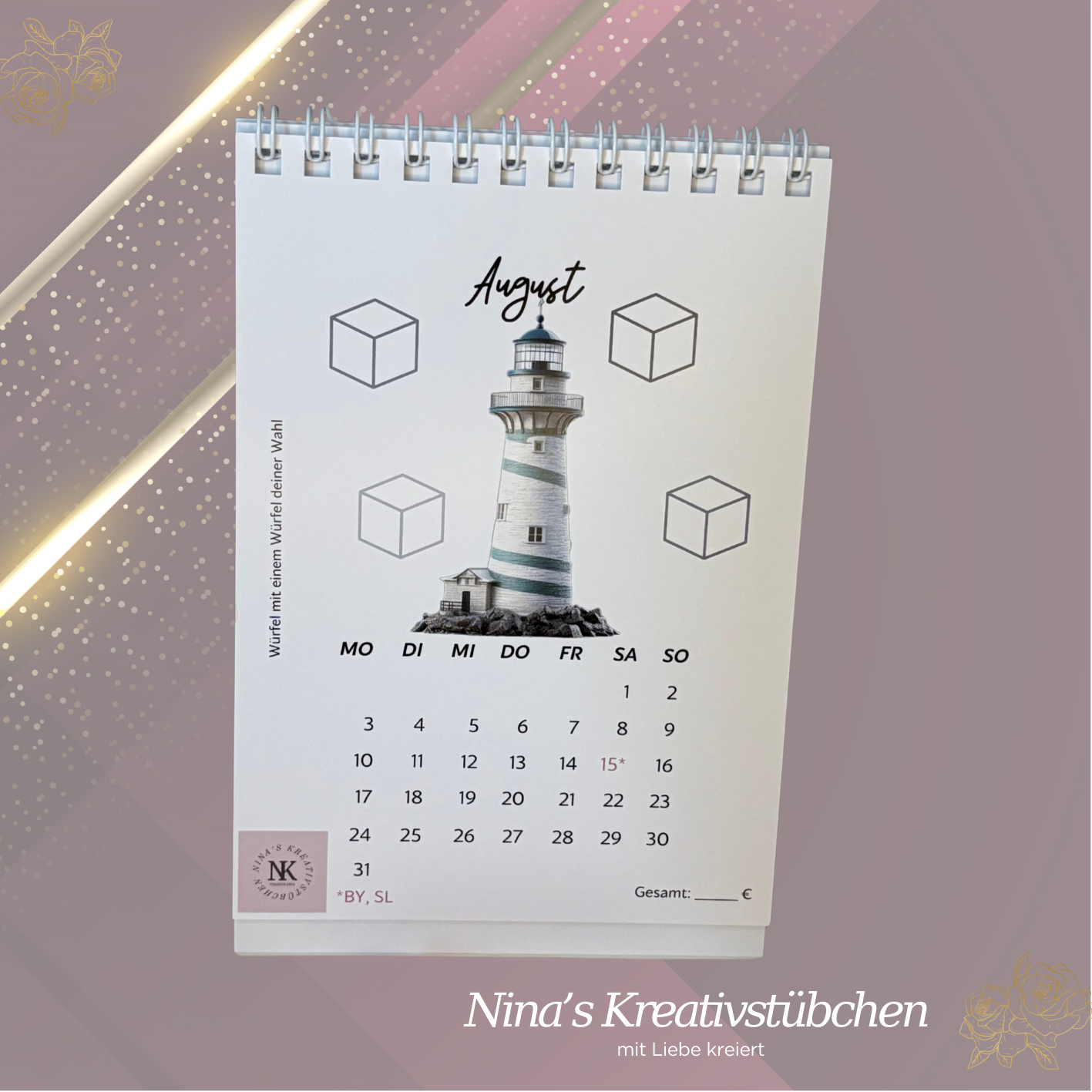 Tischkalender 2026 I Jahreskalender 2026 I Ausverkauf