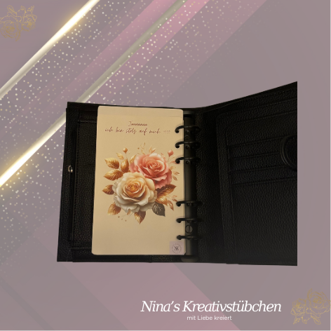 Rückblick meiner Sparziele  I Trennblätter A6 I Set für 1 Jahr