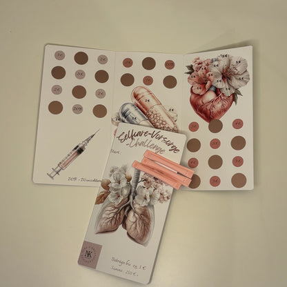 Die Wohlfühlsparbox I 6 Selfcare-Challenges für Körper, Seele & Notgroschen inkl. 5 Extra's