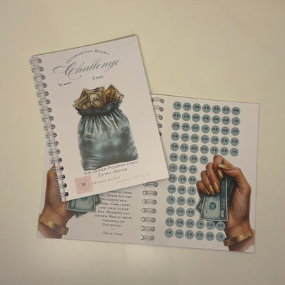 Die Wohlfühlsparbox I 6 Selfcare-Challenges für Körper, Seele & Notgroschen inkl. 5 Extra's