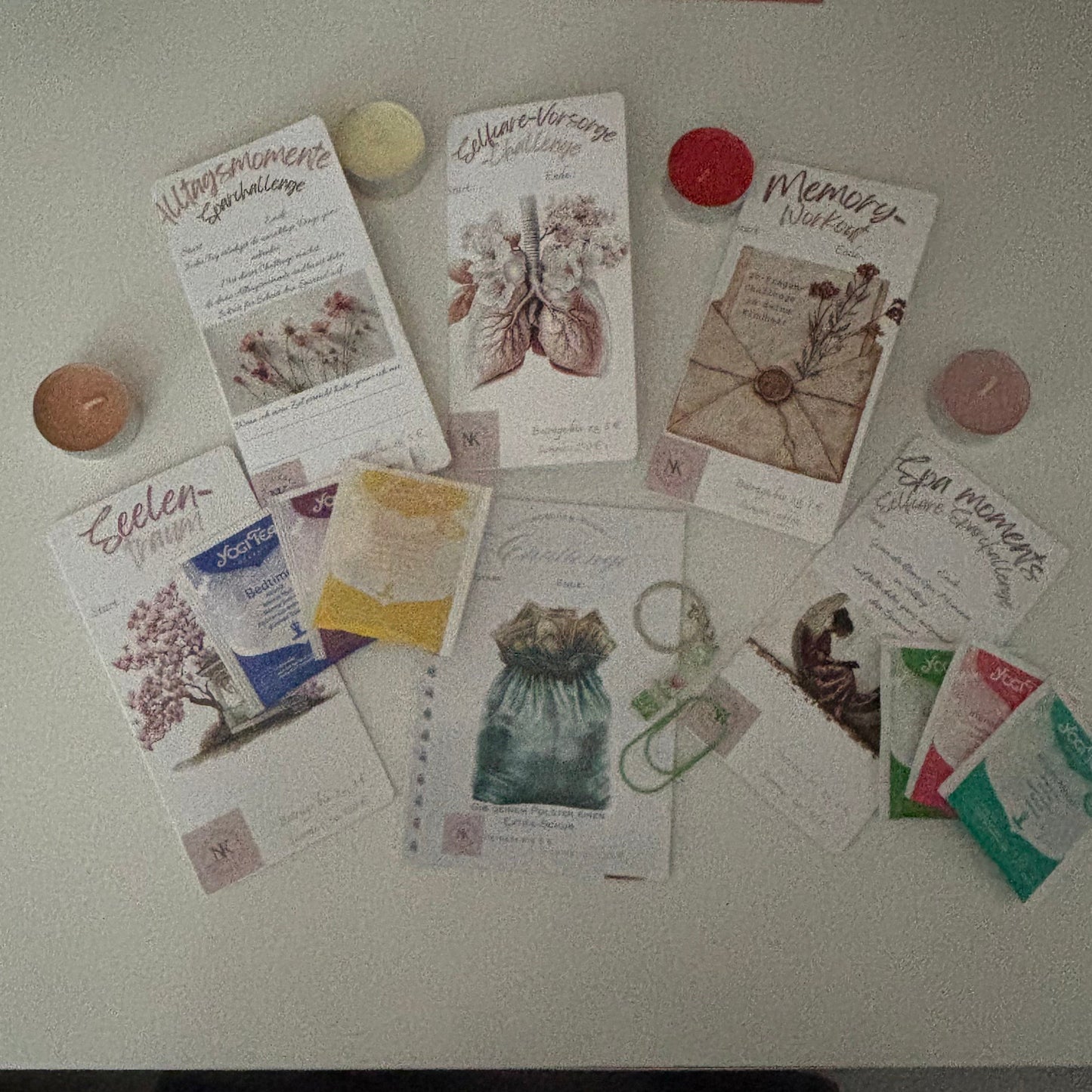 Die Wohlfühlsparbox I 6 Selfcare-Challenges für Körper, Seele & Notgroschen inkl. 5 Extra's