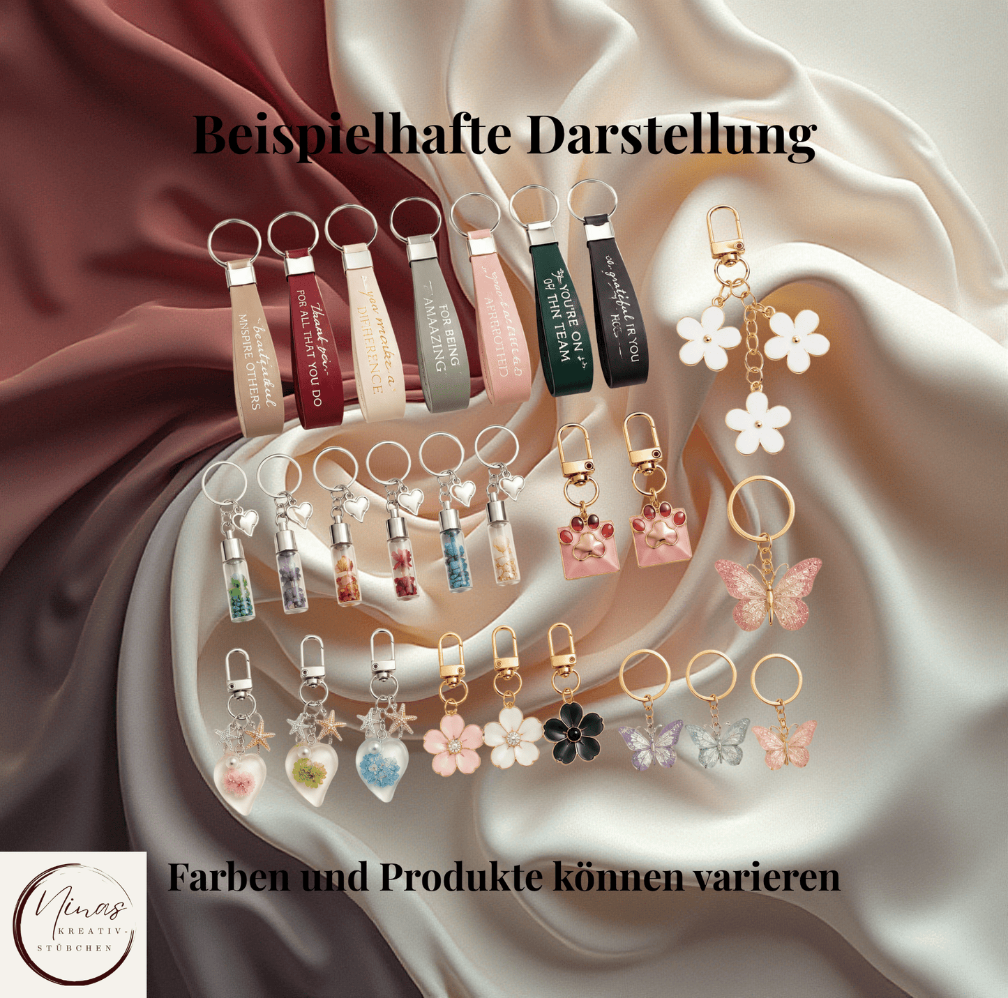 Binderanhänger (verschiedene Motive) I A6 I Zubehör - Nina's Kreativstübchen