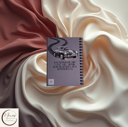 Cash für den Crash - Kurs - die Führerscheinchallenge I Führerschein I A6 I 24 Seiten I Sparbuch - Nina's Kreativstübchen