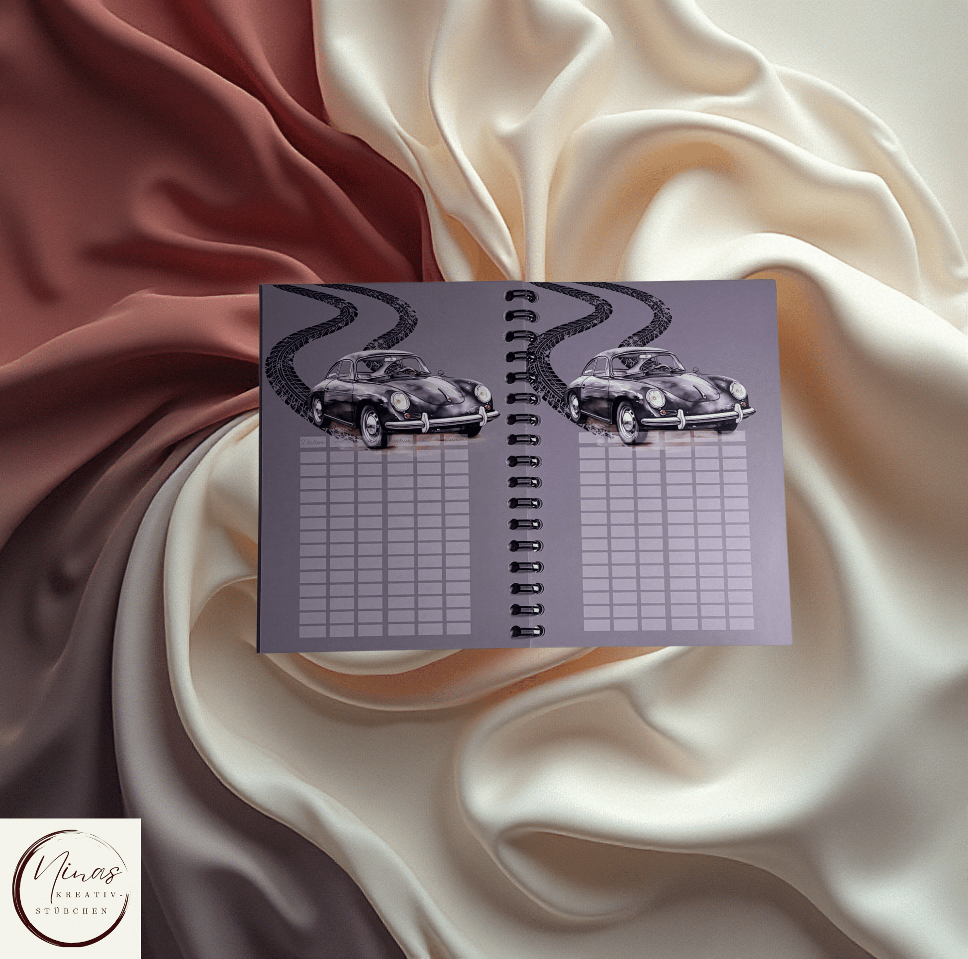 Cash für den Crash - Kurs - die Führerscheinchallenge I Führerschein I A6 I 24 Seiten I Sparbuch - Nina's Kreativstübchen