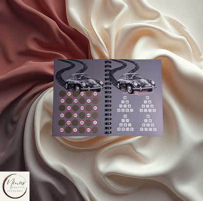 Cash für den Crash - Kurs - die Führerscheinchallenge I Führerschein I A6 I 24 Seiten I Sparbuch - Nina's Kreativstübchen