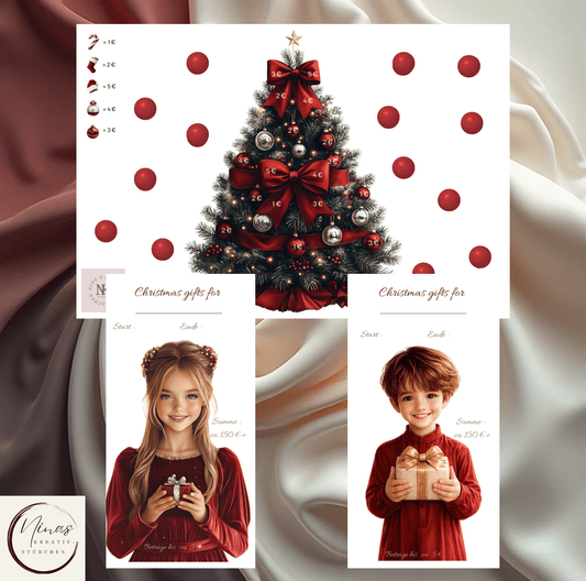 Christmas gifts for I A6 I 3er Klappkarte - Nina's Kreativstübchen