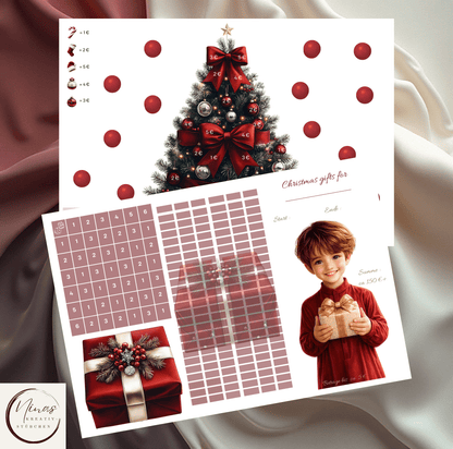 Christmas gifts for I A6 I 3er Klappkarte - Nina's Kreativstübchen