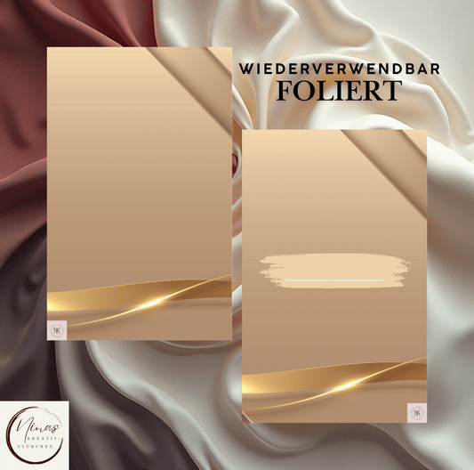 Deckblatt I Sinking Funds I foliert I A6 - Nina's Kreativstübchen