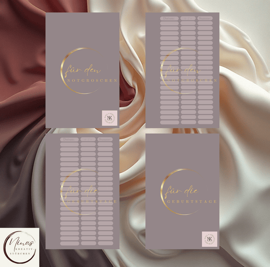 Deckblatt - themenbezogen I A6 - Nina's Kreativstübchen